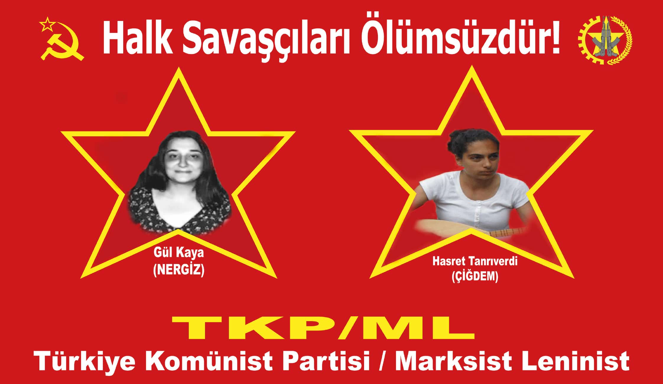 TKP/ML MK: SELAM OLSUN KARANLIĞI CAN BEDELİ DİRENİŞLE AYDINLATANLARA, SELAM OLSUN ALİBOĞAZI’NDA ÖLÜMSÜZLEŞENLERİMİZE! TKP/ML MK: SELAM OLSUN KARANLIĞI CAN BEDELİ DİRENİŞLE AYDINLATANLARA, SELAM OLSUN ALİBOĞAZI’NDA ÖLÜMSÜZLEŞENLERİMİZE!