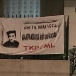 İsviçre`de TKP/ML militanlarından pankart asma eylemleri