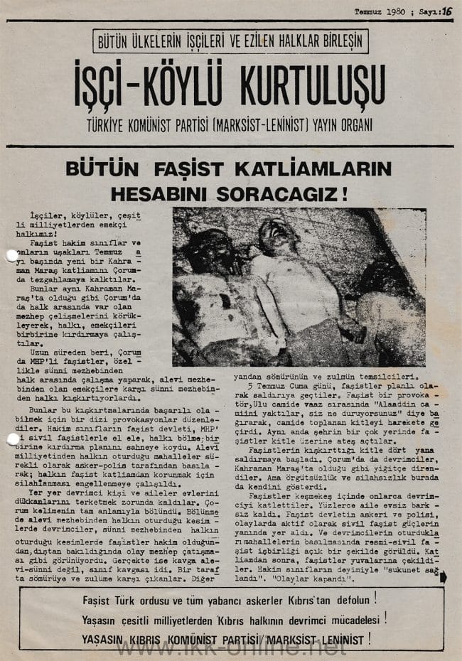 İşçi Köylü Kurtuluşu Sayı-16