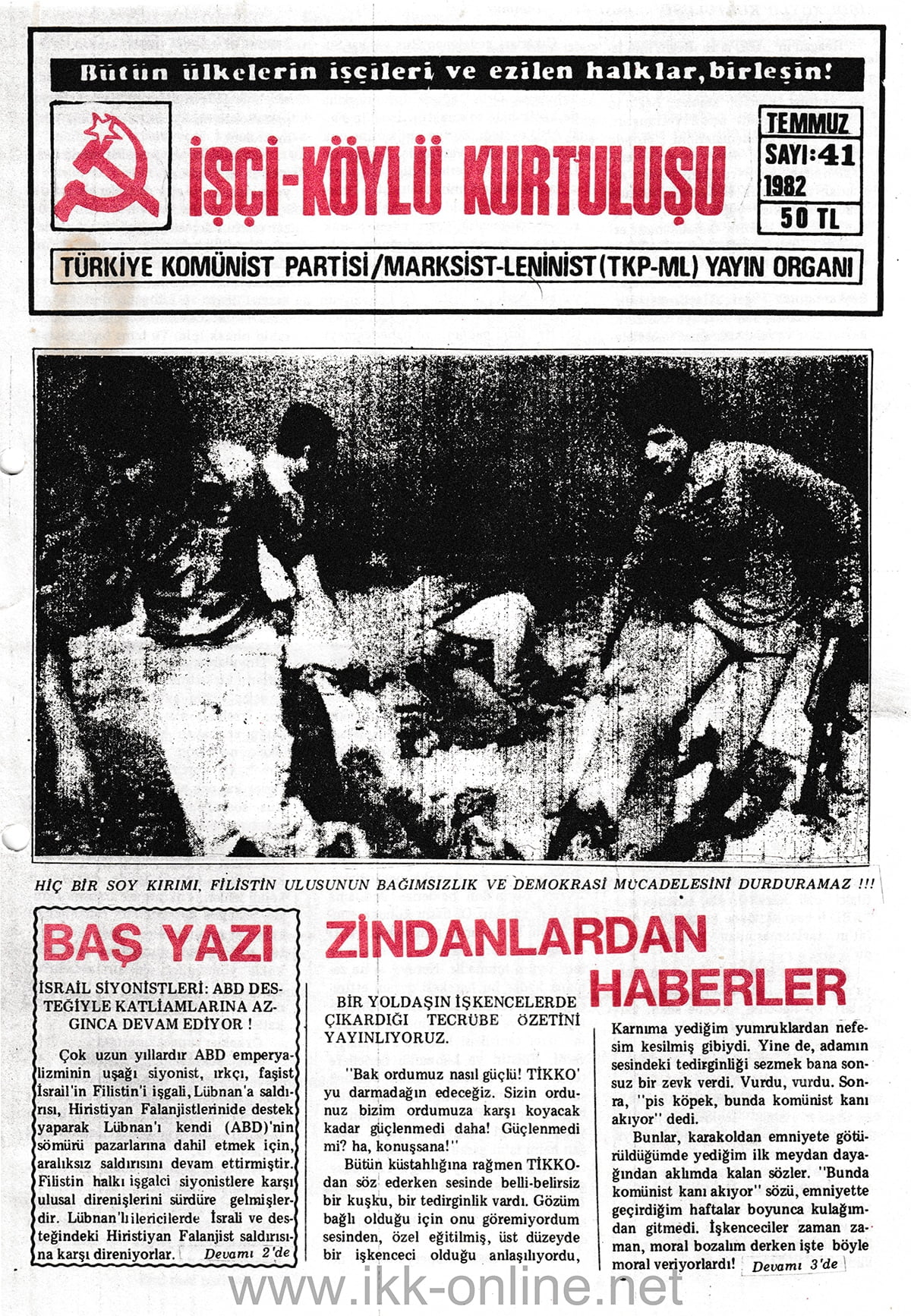 İşçi Köylü Kurtuluşu Sayı-41