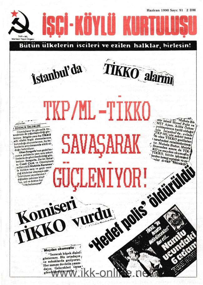 İşçi Köylü Kurtuluşu Sayı 91