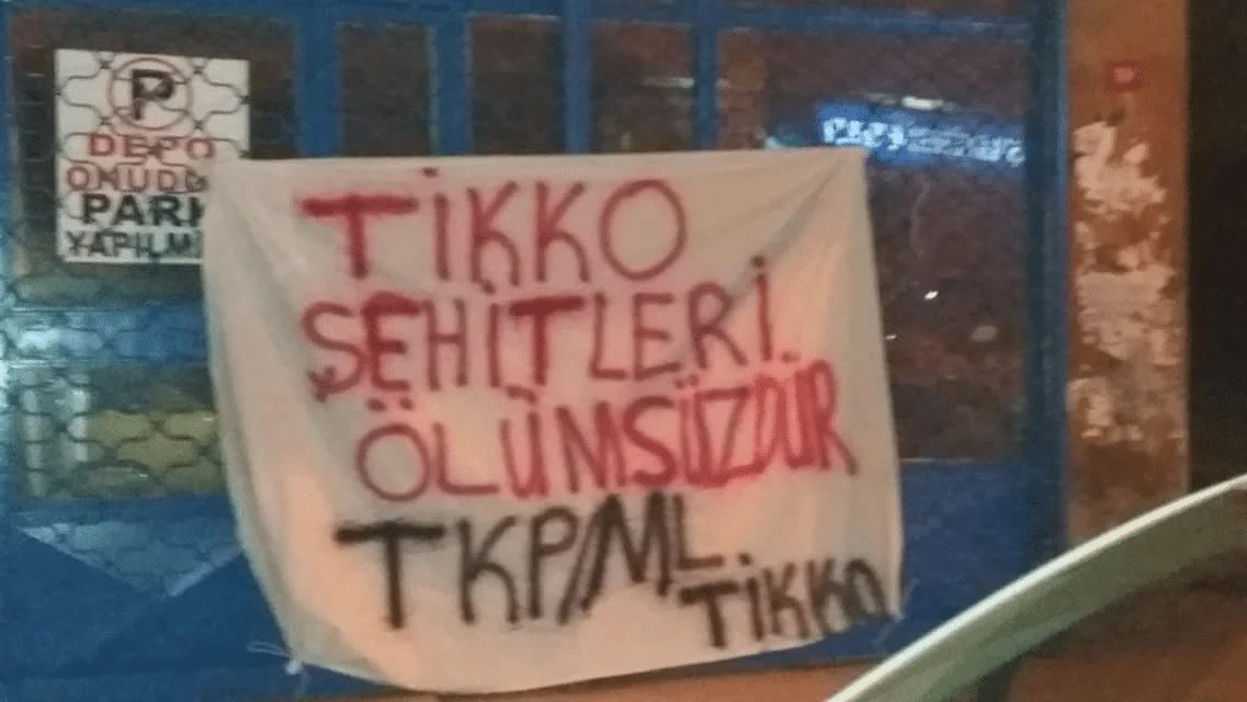 Bomb Action From TKP/ML Militants Against AKP Office Bomb Action From TKP/ML Militants Against AKP Office