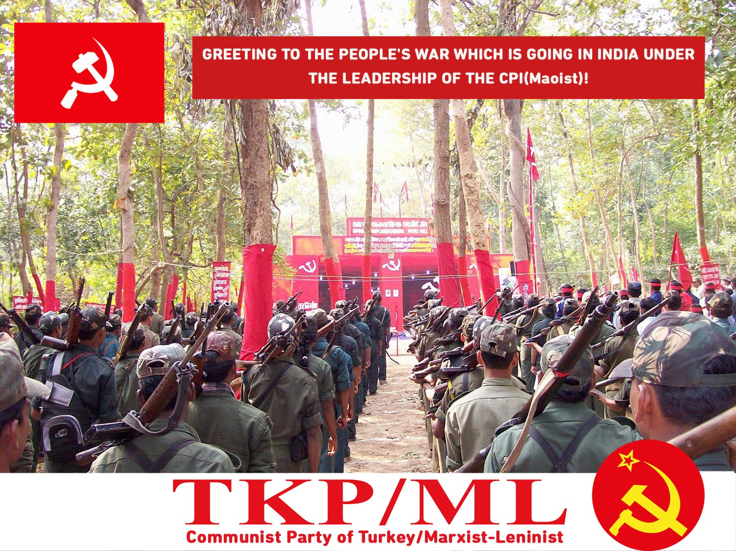 GREETING TO THE PEOPLE’S WAR WHICH IS GOING IN INDIA UNDER THE LEADERSHIP OF THE CPI(Maoist)!