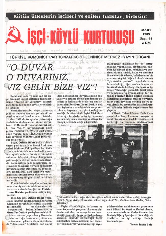 İşçi Köylü Kurtuluşu Sayı-63