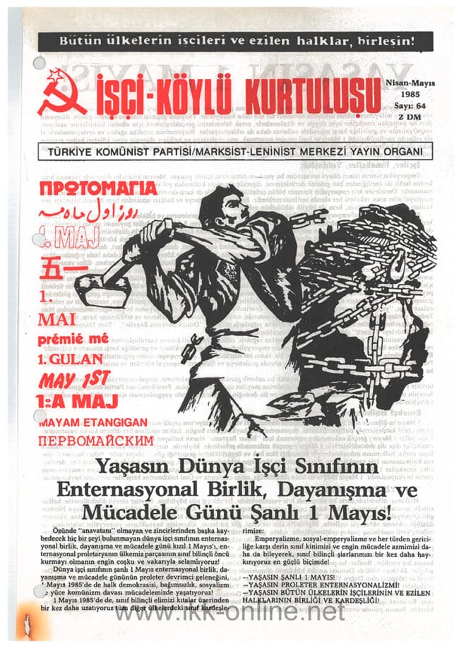 İşçi Köylü Kurtuluşu Sayı 64