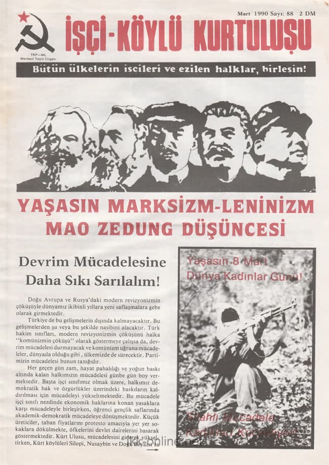 İşçi Köylü Kurtuluşu Sayı 88