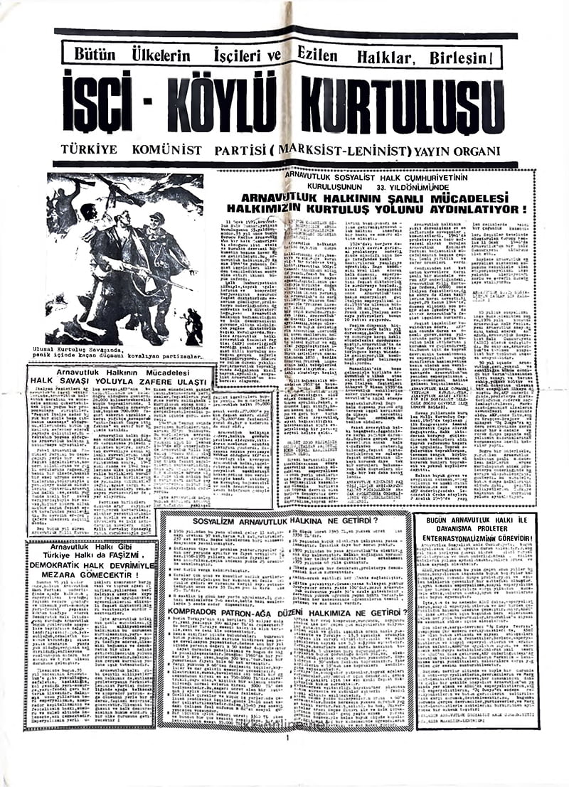 İşçi Köylü Kurtuluşu Ekim 1978